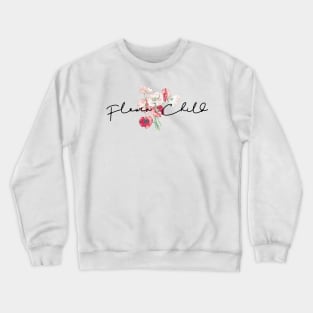 Flower Child (Poppies) Crewneck Sweatshirt